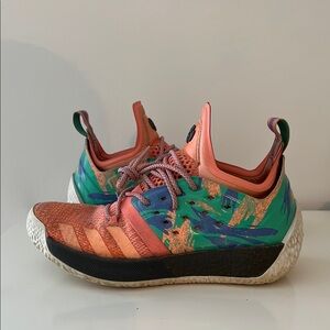 Men’s 7.5 Adidas Harden Vol. 2 “California Dreamin” Basketball Shoes